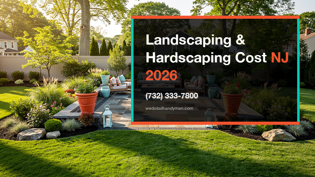 Landscaping and Hardscaping Cost NJ 2026: Patios, Walkways, Retaining Walls, and Planting for Monmouth County