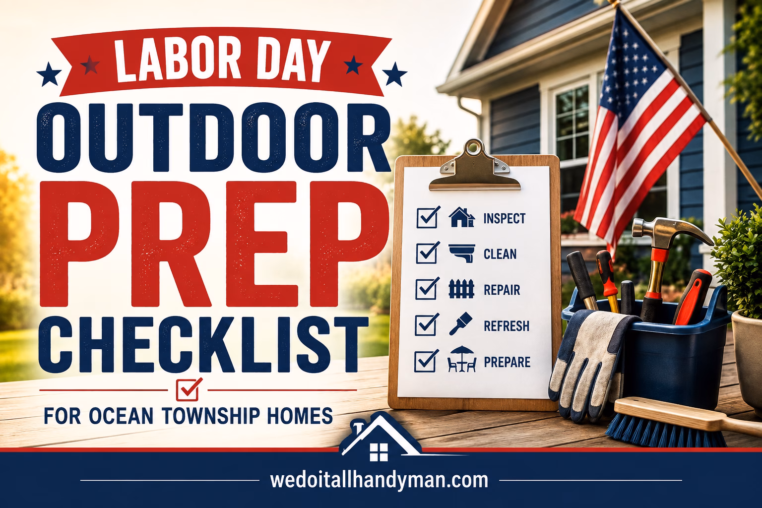 Labor Day Outdoor Prep Checklist for Ocean Township Homes