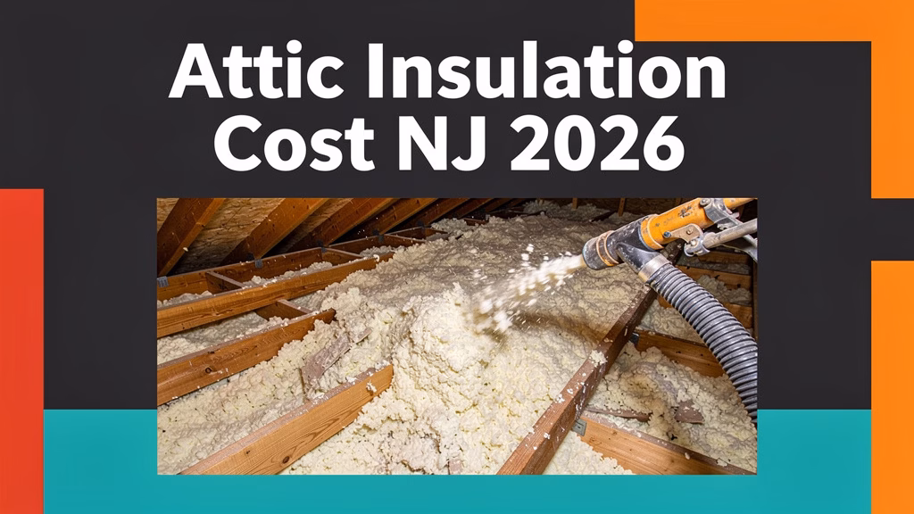Attic Insulation Cost in NJ: 2026 Pricing for Monmouth County