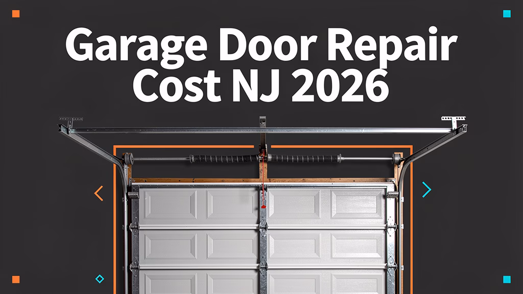 Garage Door Repair Cost in NJ: 2026 Prices for Monmouth County
